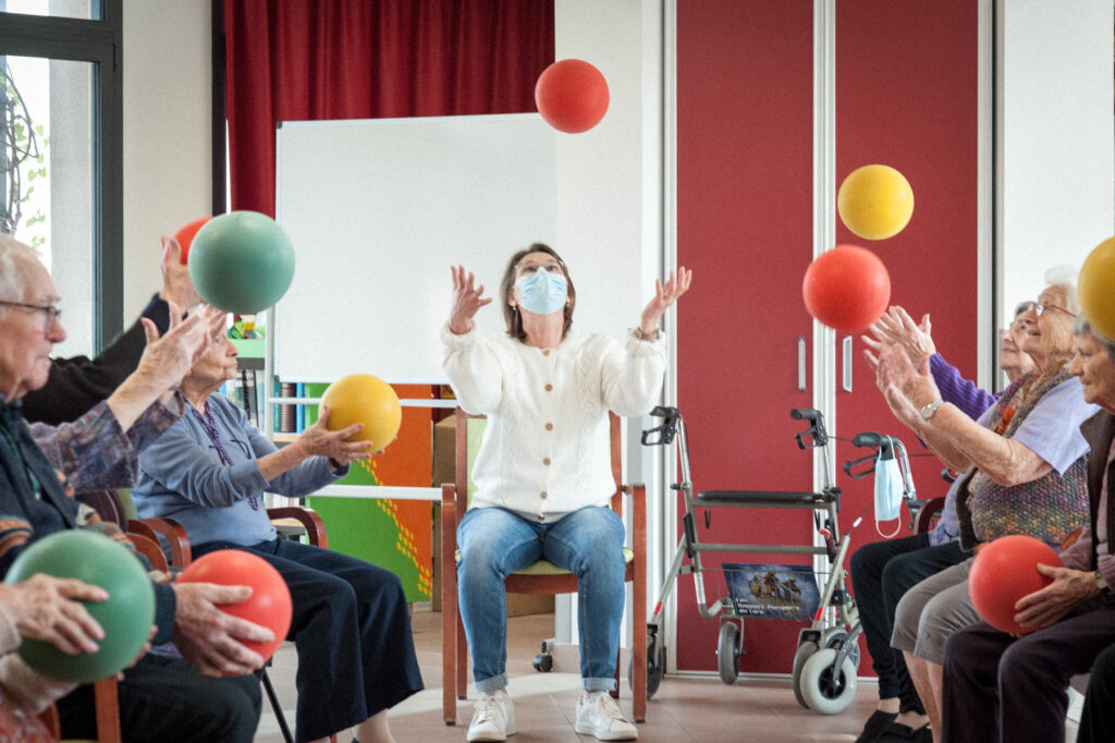 Activité à l'EHPAD Les Charmilles